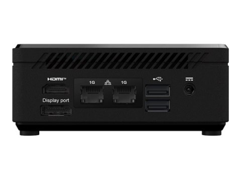 MSI Cubi N ADL 002EU - Mini PC N-series N100 / do 3.4 GHz - RAM 4 GB - SSD 128 GB - NVMe - UHD Graphics - Gigabit Ethernet - Win