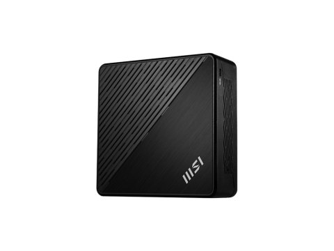 MSI Cubi N ADL 002EU - Mini PC N-series N100 / do 3.4 GHz - RAM 4 GB - SSD 128 GB - NVMe - UHD Graphics - Gigabit Ethernet - Win