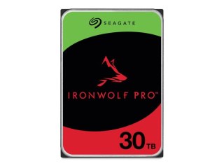 Seagate IronWolf Pro ST30000NT011 - Dysk twardy - 30 TB - wewnętrzny - 3,5" - SATA 6Gb/s - 7200 obr/min - z 3 lata Seagate Rescu