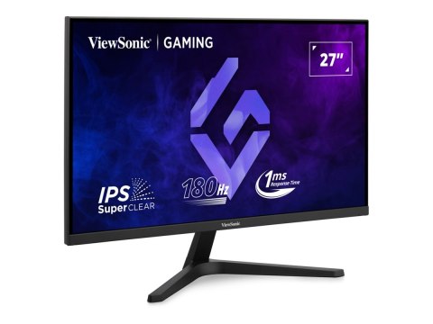 ViewSonic VX27G1-HD - Monitor LED - gaming - 27" - 1920 x 1080 Full HD (1080p) @ 180 Hz - IPS - 300 cd/m² - 1000:1 - HDR10 - 1 m