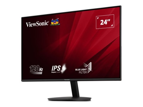 ViewSonic VA24E1-H - Monitor LED - 24" (23.8" widoczny) - 1920 x 1080 Full HD (1080p) @ 120 Hz - IPS - 250 cd/m² - 1500:1 - 5 ms