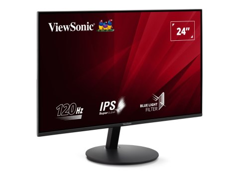 ViewSonic VA24E1-H - Monitor LED - 24" (23.8" widoczny) - 1920 x 1080 Full HD (1080p) @ 120 Hz - IPS - 250 cd/m² - 1500:1 - 5 ms