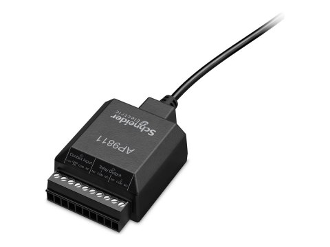 APC - Kabel adaptera sieciowego - USB (M) - CAT 5 - czarny