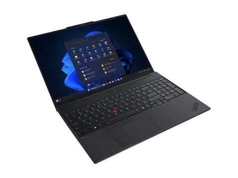Lenovo ThinkPad E16 Gen 3 21SR - AI PC - konstrukcja zawiasu 180 stopni - Intel Core Ultra 7 - 255H / do 5.1 GHz - Win 11 Pro - 