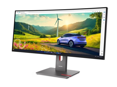 Lenovo ThinkVision P34WD-40 - Monitor LED - zaokrąglony - 34" - 3440 x 1440 @ 120 Hz - IPS - 350 cd/m² - 2000:1 - HDR10 - 4 ms -