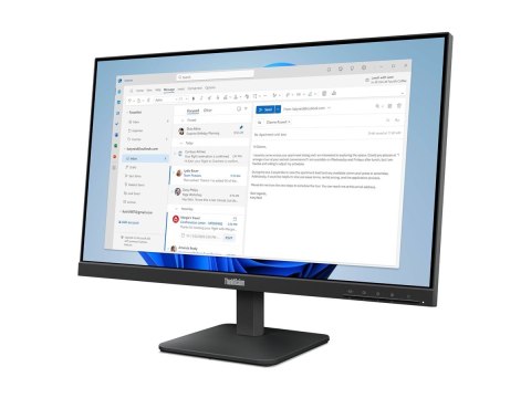 Lenovo ThinkVision S24-4e - Monitor LED - 24" (23.8" widoczny) - 1920 x 1080 Full HD (1080p) @ 100 Hz - IPS - 250 cd/m² - 1300:1