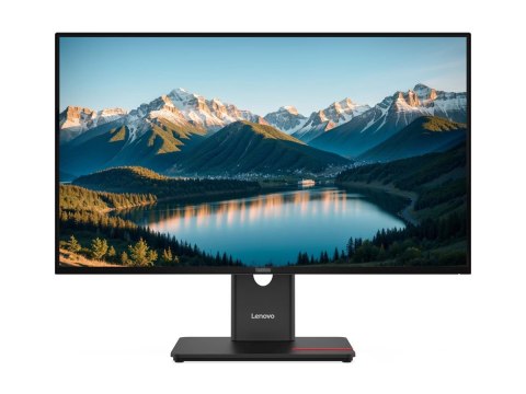 Lenovo ThinkVision T27Q-40 - Monitor LED - 27" - 2560 x 1440 QHD @ 120 Hz - IPS - 350 cd/m² - 1500:1 - HDR10 - 4 ms - HDMI, Disp