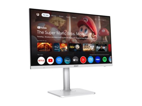 MSI Modern MD272UPSW - Monitor LED - 27" - 3840 x 2160 UHD @ 60 Hz - IPS - 300 cd/m² - 1000:1 - 4 ms - HDMI, DisplayPort, USB-C 