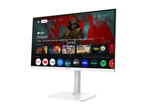 MSI Modern MD272UPSW - Monitor LED - 27" - 3840 x 2160 UHD @ 60 Hz - IPS - 300 cd/m² - 1000:1 - 4 ms - HDMI, DisplayPort, USB-C 