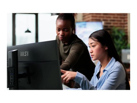 MSI PRO MP275QPG - Monitor LED - 27" - 2560 x 1440 WQHD @ 100 Hz - IPS - 300 cd/m² - 1300:1 - 1 ms - 2xHDMI, DisplayPort - głośn