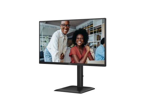 AOC 24E4U - Monitor LED - 24" (23.8" widoczny) - 1920 x 1080 Full HD (1080p) @ 120 Hz - IPS - 300 cd/m² - 1500:1 - 4 ms - HDMI, 