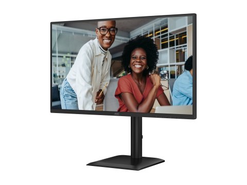 AOC 27E4U - Monitor LED - 27" - 1920 x 1080 Full HD (1080p) @ 120 Hz - IPS - 300 cd/m² - 1500:1 - 4 ms - HDMI, VGA, DisplayPort 