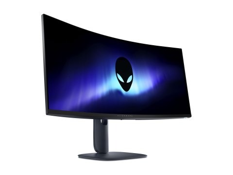Alienware AW3425DW - Monitor OLED - gaming - zaokrąglony - 34" (34.2" widoczny) - 3440 x 1440 UWQHD @ 240 Hz - 1000 cd/m² - 1500