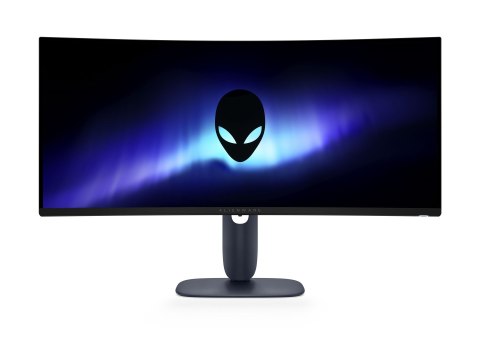 Alienware AW3425DW - Monitor OLED - gaming - zaokrąglony - 34" (34.2" widoczny) - 3440 x 1440 UWQHD @ 240 Hz - 1000 cd/m² - 1500