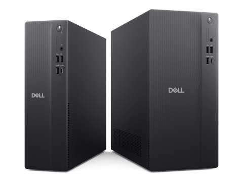 Dell Tower ECT1250 - AI PC - wieża Core i5 i5-14400 / do 4.7 GHz - RAM 8 GB - SSD 512 GB - NVMe, QLC, Class 25 - UHD Graphics 73