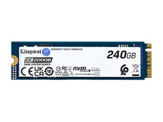Kingston Data Center DC2000B - SSD - Enterprise - 240 GB - wewnętrzny - M.2 2280 - PCIe 4.0 x4 (NVMe)