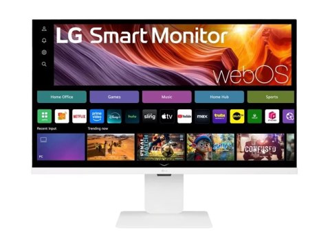 LG 32U850SA-W - Monitor LCD - Inteligentny - 32" (31.5" widoczny) - 3840 x 2160 4K @ 60 Hz - IPS - 400 cd/m² - 1000:1 - HDR10 - 