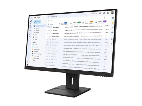 Lenovo ThinkVision E27-40 - Monitor LED - 27" - 1920 x 1080 Full HD (1080p) - IPS - 300 cd/m² - 1500:1 - 4 ms - HDMI, VGA, Displ