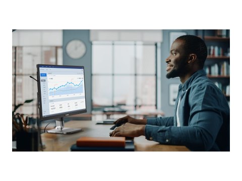 Philips 24B2U4301 - 4000 Series - monitor LED - 24" (23.8" widoczny) - 1920 x 1080 Full HD (1080p) @ 120 Hz - IPS - 300 cd/m² - 