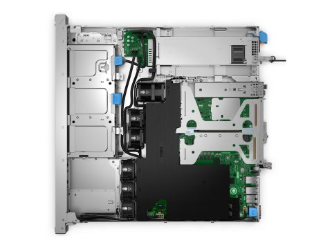 Dell PowerEdge R260 - Serwer - montowany w stojaku 1U - pojedynczy - 1 x Xeon 6315P / do 5.2 GHz - RAM 16 GB - HDD 2 TB - G200eW