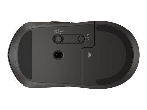 HP 405 - Mysz - cichy - prawo i leworęczna - optyczna - 5 przyciski - bezprzewodowa - Bluetooth 5.2, 2.4 GHz - odbiornik bezprze