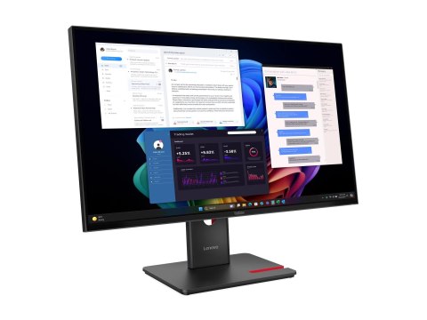 Lenovo ThinkVision T27UD-40 - Monitor LED - 27" - 3840 x 2160 4K @ 60 Hz - IPS - 350 cd/m² - 1500:1 - HDR10 - 4 ms - HDMI, Displ