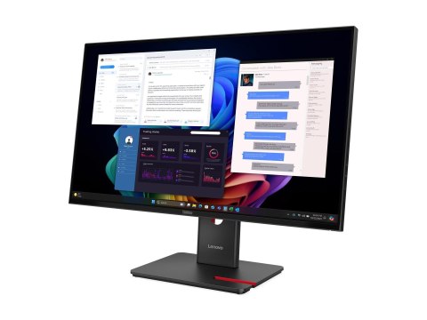 Lenovo ThinkVision T27UD-40 - Monitor LED - 27" - 3840 x 2160 4K @ 60 Hz - IPS - 350 cd/m² - 1500:1 - HDR10 - 4 ms - HDMI, Displ