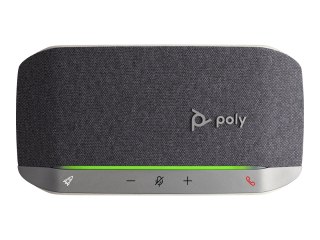 HP Poly Sync 20 - Zestaw głośnomówiący - Bluetooth - przewodowa, bezprzewodowa - USB-A, USB-C - czarny - Certyfikat Zoom