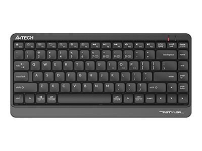 A4TECH FSTYLER FBK11 - Klawiatura - compact - bezprzewodowa - 2.4 GHz, Bluetooth - szary