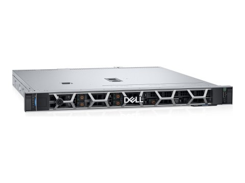 Dell PowerEdge R360 - Serwer - montowany w stojaku 1U - pojedynczy - 1 x Xeon 6315P / do 5.2 GHz - RAM 16 GB - SAS - wymiana pod