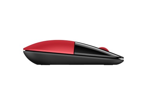 HP Z3700 - Mysz - bezprzewodowa - 2.4 GHz - odbiornik bezprzewodowy USB - czerwony