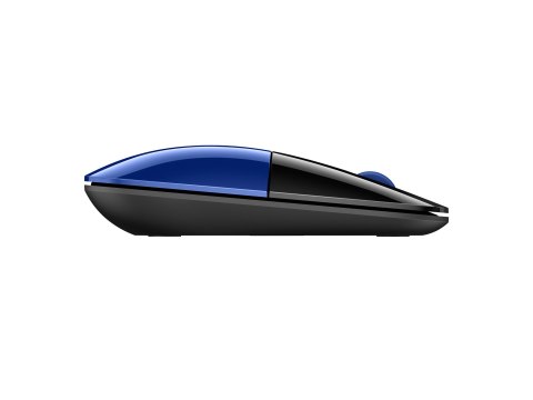 HP Z3700 - Mysz - optyczna - bezprzewodowa - 2.4 GHz - odbiornik bezprzewodowy USB - niebieski