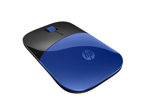 HP Z3700 - Mysz - optyczna - bezprzewodowa - 2.4 GHz - odbiornik bezprzewodowy USB - niebieski