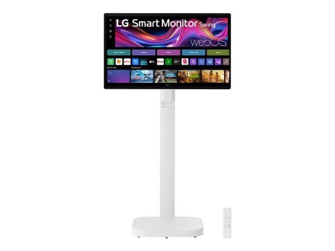 LG 32U889SA-W - Monitor LCD - Inteligentny - 32" (31.5" widoczny) - ekran dotykowy - 3840 x 2160 4K UHD (2160p) @ 60 Hz - IPS - 