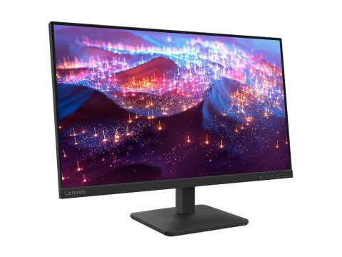 Lenovo L27-4e - Monitor LED - 1920 x 1080 Full HD (1080p) @ 100 Hz - IPS - 300 cd/m² - 1500:1 - 4 ms - HDMI, VGA - kruczo-czarny