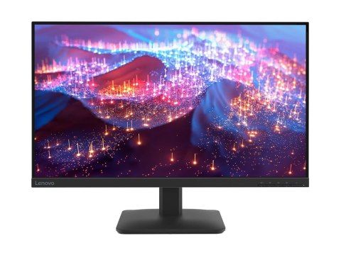 Lenovo L27-4e - Monitor LED - 1920 x 1080 Full HD (1080p) @ 100 Hz - IPS - 300 cd/m² - 1500:1 - 4 ms - HDMI, VGA - kruczo-czarny