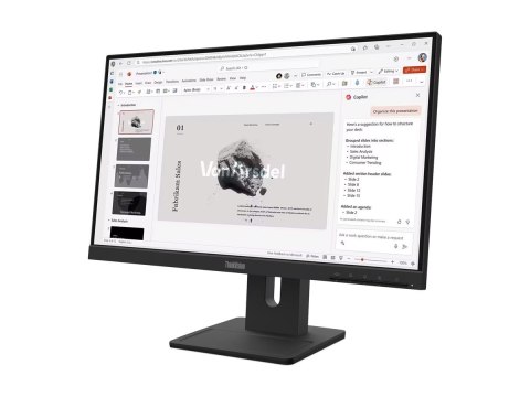 Lenovo ThinkVision E22-40 - Monitor LED - 1920 x 1080 Full HD (1080p) @ 100 Hz - IPS - 250 cd/m² - 1300:1 - 4 ms - HDMI, VGA, Di