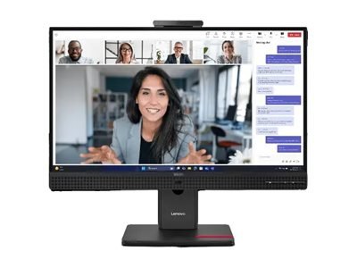 Lenovo ThinkVision T27qd-4v - Monitor LED - 27" - 2560 x 1440 QHD @ 120 Hz - IPS - 350 cd/m² - 1500:1 - 4 ms - HDMI, 2xDisplayPo