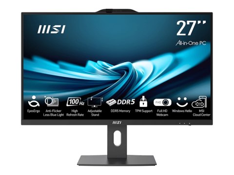 MSI PRO AP272P 14M 495EU - Wszystko-w-jednym Core i7 i7-14700 / do 5.4 GHz - RAM 16 GB - SSD 1 TB - UHD Graphics 770 - Gigabit E