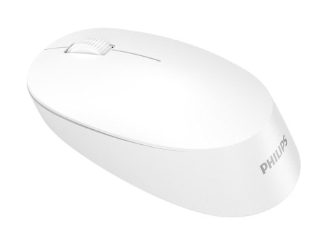 Philips 4000 Series SPK7407W - Mysz - ergonomiczna - prawo i leworęczna - optyczna - 4 przyciski - bezprzewodowa - 2.4 GHz, Blue