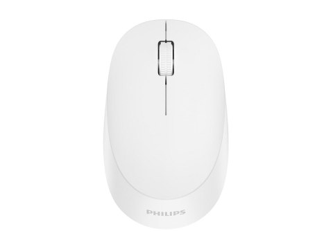 Philips 4000 Series SPK7407W - Mysz - ergonomiczna - prawo i leworęczna - optyczna - 4 przyciski - bezprzewodowa - 2.4 GHz, Blue