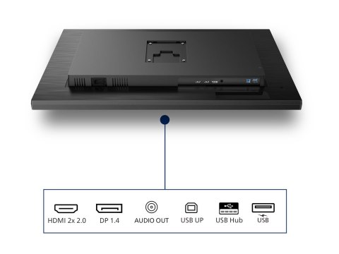 Philips 32B1N3800 - 3000 Series - monitor LED - 32" (31.5" widoczny) - 3840 x 2160 4K UHD (2160p) @ 60 Hz - VA - 350 cd/m² - 350
