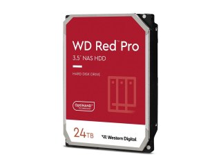 WD Red Pro WD241KFGX - Dysk twardy - Enterprise - 24 TB - wewnętrzny - 3,5" - SATA 6Gb/s - 7200 obr/min - bufor: 512 MB