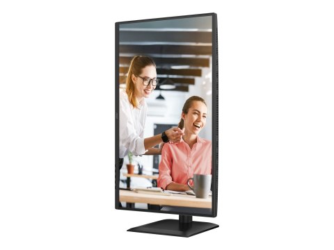 AOC Q27E4CV - Monitor LED - 27" - 2560 x 1440 QHD @ 120 Hz - IPS - 350 cd/m² - 1500:1 - 4 ms - HDMI, DisplayPort, USB-C - głośni