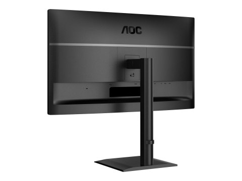 AOC Q27E4CV - Monitor LED - 27" - 2560 x 1440 QHD @ 120 Hz - IPS - 350 cd/m² - 1500:1 - 4 ms - HDMI, DisplayPort, USB-C - głośni