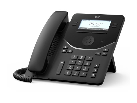 Cisco Desk Phone 9841 - Telefon VoIP - z Trusted Platform Module (TPM) 2.0 z identyfikacją dzwoniącego/rozmową czekająca - SIP, 