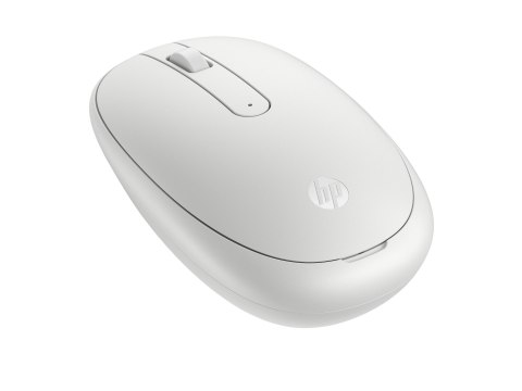 HP 240 - Mysz - prawo i leworęczna - optyczna - 3 przyciski - bezprzewodowa - Bluetooth 5.1 - lunar white
