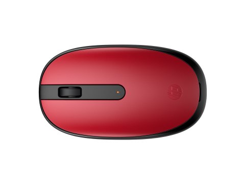 HP 240 - Mysz - prawo i leworęczna - optyczna - 3 przyciski - bezprzewodowa - Bluetooth 5.1 - odbiornik bezprzewodowy USB - czer