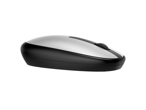 HP 240 - Mysz - prawo i leworęczna - optyczna - 3 przyciski - bezprzewodowa - Bluetooth 5.1 - odbiornik bezprzewodowy USB - sreb