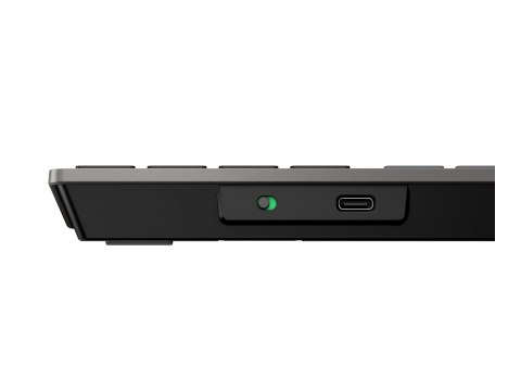 HP 725 - Klawiatura - wieloukładowe, ładowalne, zasilane przez SuperCapacitor - full size - bezprzewodowa - Bluetooth, 2.4 GHz -